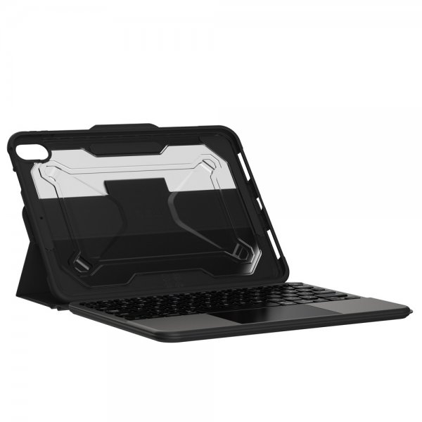 Urban Armor Gear (UAG) iPad 10.9 (gen 10)/iPad 11 (A16) Etui Rugged Bluetooth Keyboard with Trackpad Nordic Svart
