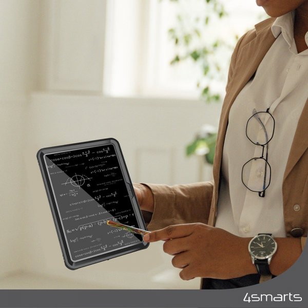 4smarts iPad 10.9 (gen 10)/iPad 11 (A16) Deksel Active Pro Rugged Case Stark Svart