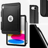 Spigen iPad 10.9 (gen 10)/iPad 11 (A16) Deksel Rugged Armor Matte Black