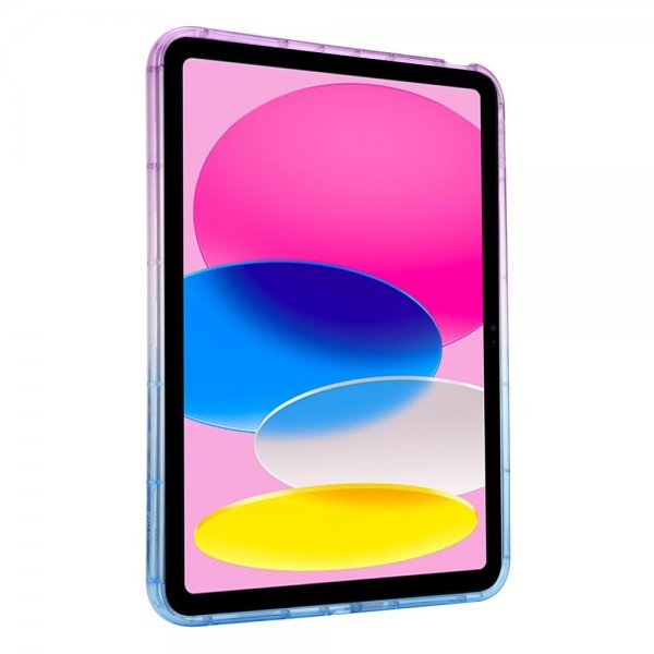 iPad 10.9 (gen 10)/iPad 11 (A16) Deksel Braided Lilla Blå