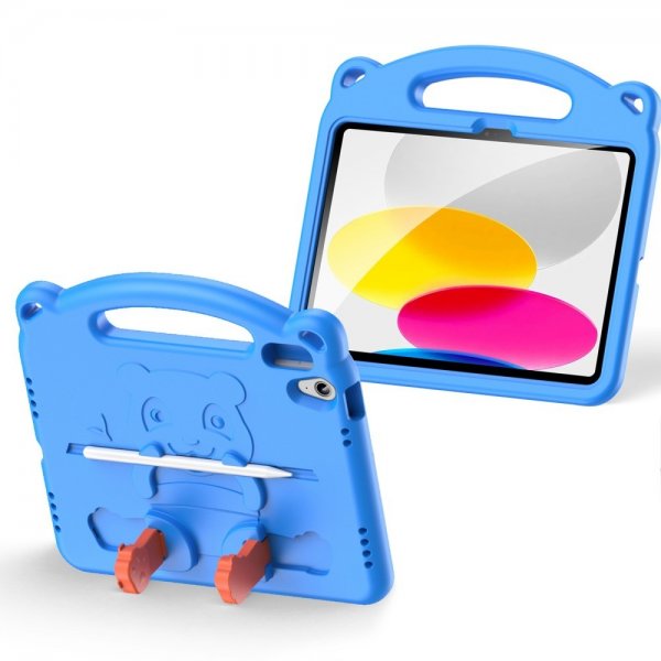 Dux Ducis iPad 10.9 (gen 10)/iPad 11 (A16) Deksel Panda Blå