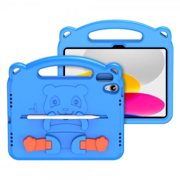 Dux Ducis iPad 10.9 (gen 10)/iPad 11 (A16) Deksel Panda Blå