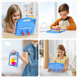 Dux Ducis iPad 10.9 (gen 10)/iPad 11 (A16) Deksel Panda Blå