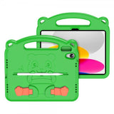 Dux Ducis iPad 10.9 (gen 10)/iPad 11 (A16) Deksel Panda Grønn