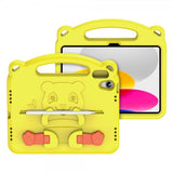 Dux Ducis iPad 10.9 (gen 10)/iPad 11 (A16) Deksel Panda Gul