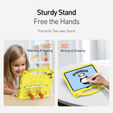 Dux Ducis iPad 10.9 (gen 10)/iPad 11 (A16) Deksel Panda Gul