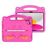 Dux Ducis iPad 10.9 (gen 10)/iPad 11 (A16) Deksel Panda Magenta
