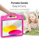 Dux Ducis iPad 10.9 (gen 10)/iPad 11 (A16) Deksel Panda Magenta