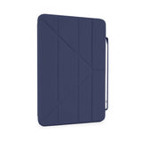 Pipetto iPad 10.9 (gen 10)/iPad 11 (A16) Etui Origami No3 Pencil Case Mørkeblå