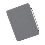 Pipetto iPad 10.9 (gen 10)/iPad 11 (A16) Etui Origami No3 Pencil Case Lysegrå