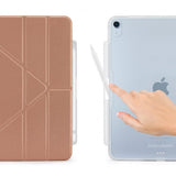 Pipetto iPad 10.9 (gen 10)/iPad 11 (A16) Etui Origami No3 Pencil Case Rosegull