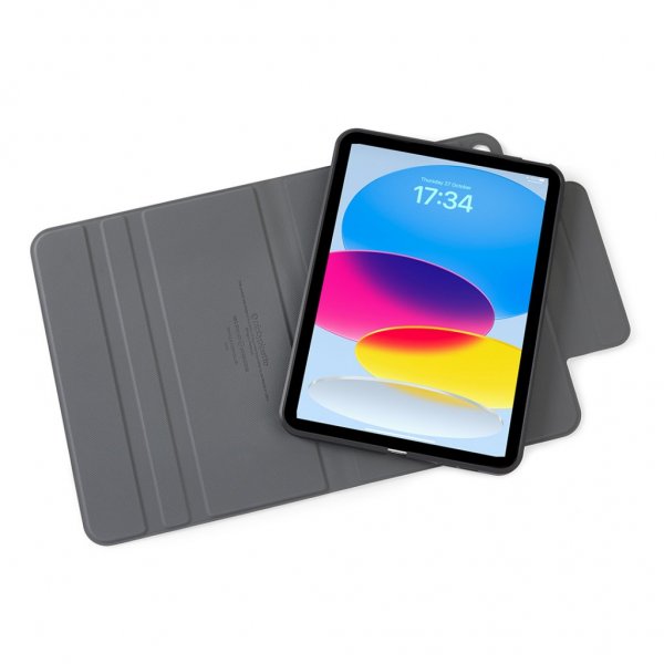 Pipetto iPad 10.9 (gen 10)/iPad 11 (A16) Etui Rotating Folio Svart