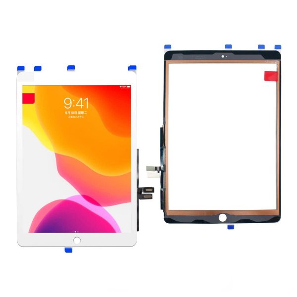 iPad 9 10.2 2021 Glass med Touchskjerm OEM - Hvit