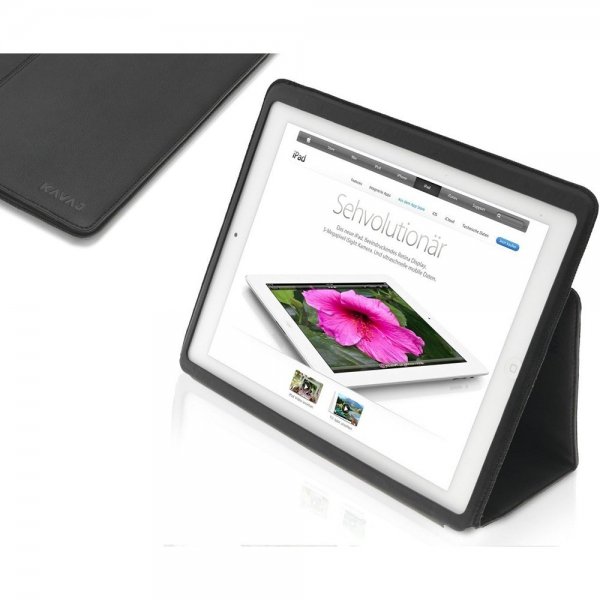 Kavaj iPad 9.7 (gen 2/3/4) Etui Berlin Svart