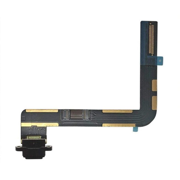 iPad 9 2021 Ladekontakt Flexkabel - Svart