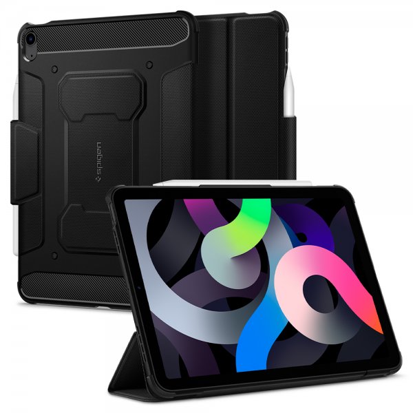 Spigen iPad Air 10.9 2020/2022 Etui Rugged Armor Pro Svart