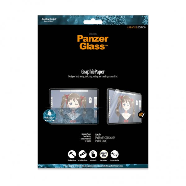 PanzerGlass iPad Air 10.9 (gen 4/5)/iPad Pro 11 (gen 1/2/3/4) Skjermbeskytter GraphicPaper