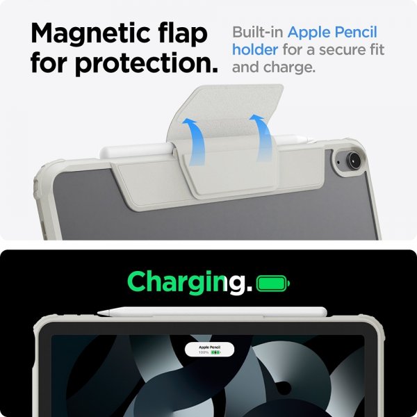 Spigen iPad Air 10.9 (gen 4/5)/iPad Air 11 (M2/M3) Etui Air Skin Pro Grå