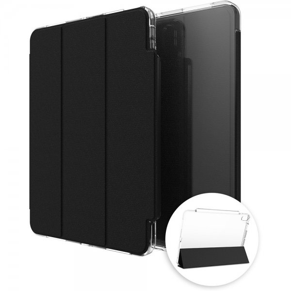 Zagg iPad Air 11 (M2/M3) Etui Crystal Palace Folio Svart Transparent