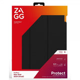 Zagg iPad Air 11 (M2/M3) Etui Crystal Palace Folio Svart Transparent