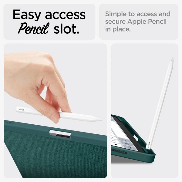 Spigen iPad Air 11 (M2/M3) Etui Urban Fit Midnight Green