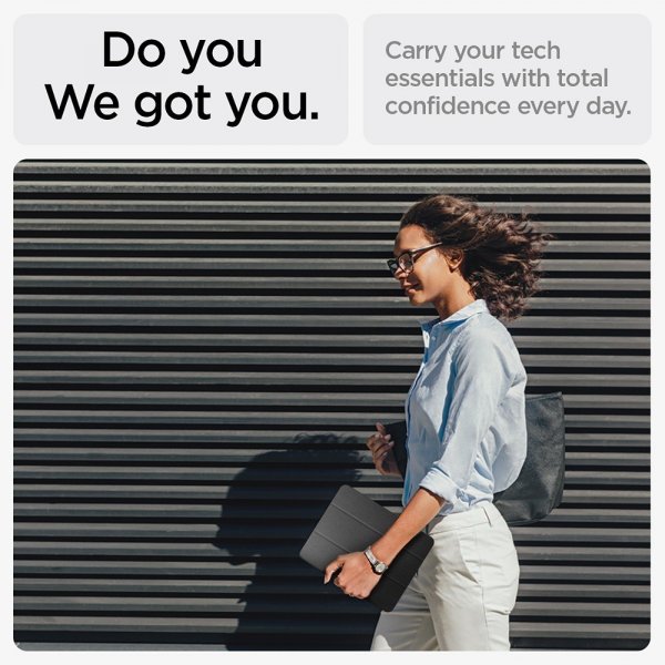 Spigen iPad Air 11 (M2/M3) Etui Urban Fit Svart