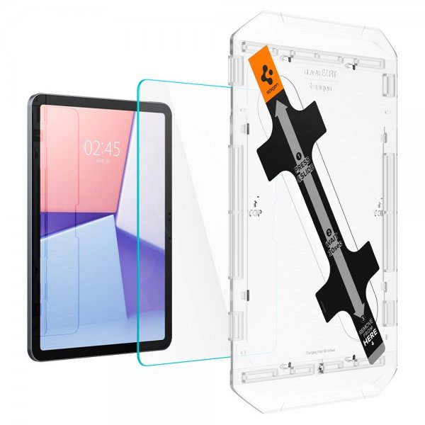 Spigen iPad Air 11 (M2/M3) Skjermbeskytter GLAS.tR EZ Fit