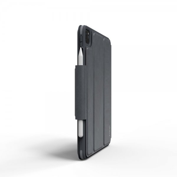 Zagg iPad Air 10.9/iPad Pro 11 Etui med tastatur Pro Keys Trackpad Nordic Charcoal