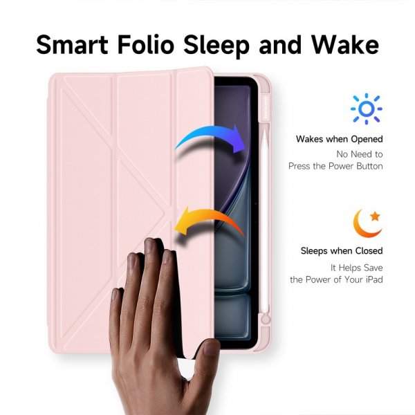Dux Ducis iPad Air 11 (M2/M3) Etui Magi Series Rosa