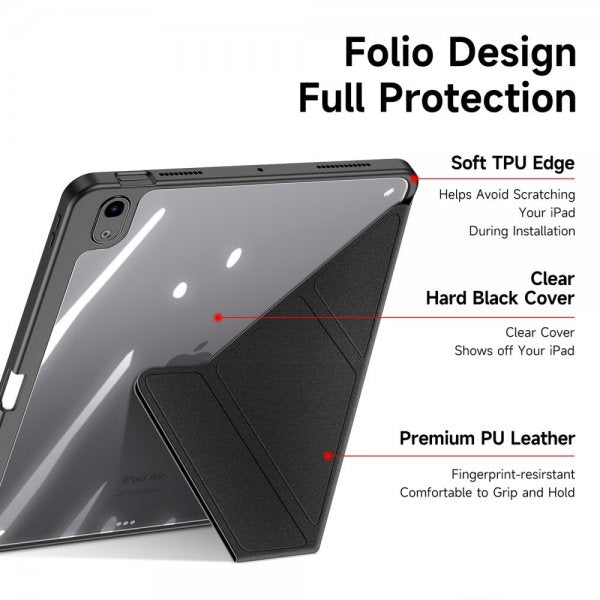 Dux Ducis iPad Air 11 (M2/M3) Etui Magi Series Svart