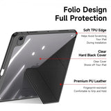 Dux Ducis iPad Air 11 (M2/M3) Etui Magi Series Svart
