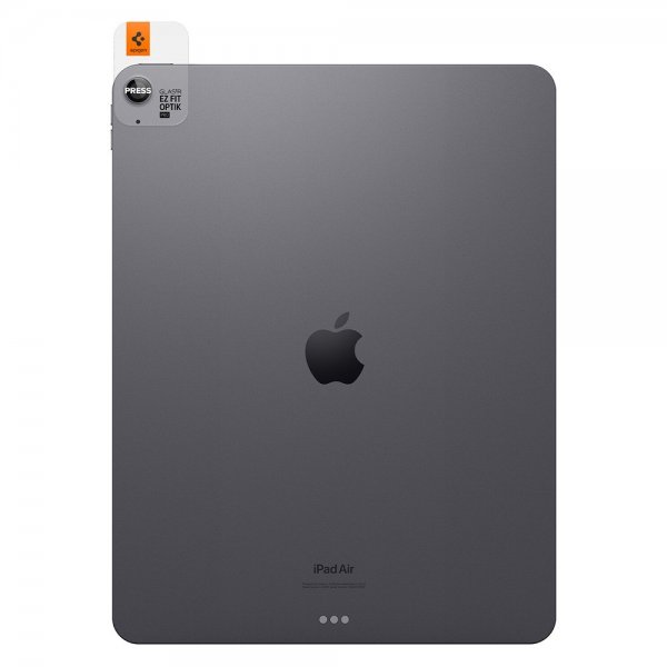 Spigen iPad Air 11 (M2/M3)/iPad Air 13 (M2/M3) Kamerabeskytter GLAS.tR EZ Fit Optik Pro Space Grey