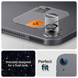 Spigen iPad Air 11 (M2/M3)/iPad Air 13 (M2/M3) Kamerabeskytter GLAS.tR EZ Fit Optik Pro Space Grey