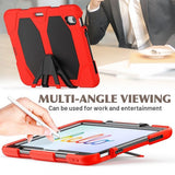 iPad Air 11 (M2/M3) Deksel Heavy Duty Armor Rød