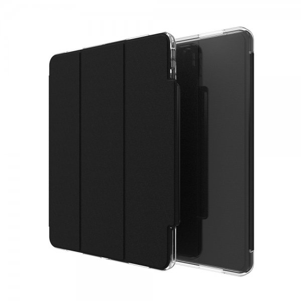 Zagg iPad Air 13 (M2/M3) Etui Crystal Palace Folio Svart Transparent
