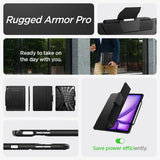 Spigen iPad Air 13 (M2/M3) Etui Rugged Armor Pro Svart