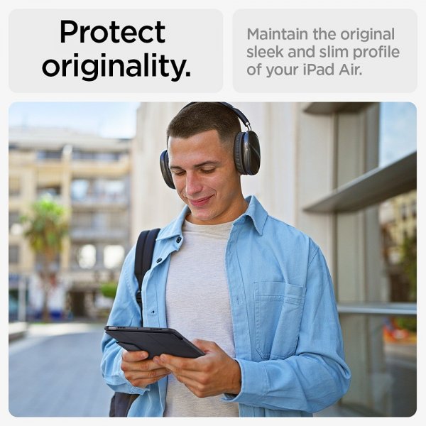 Spigen iPad Air 13 (M2/M3) Etui Ultra Hybrid Pro Svart