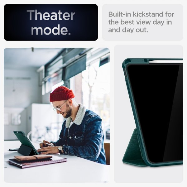 Spigen iPad Air 13 (M2/M3) Etui Urban Fit Midnight Green