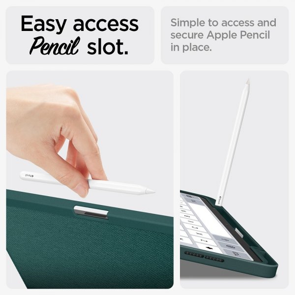 Spigen iPad Air 13 (M2/M3) Etui Urban Fit Midnight Green