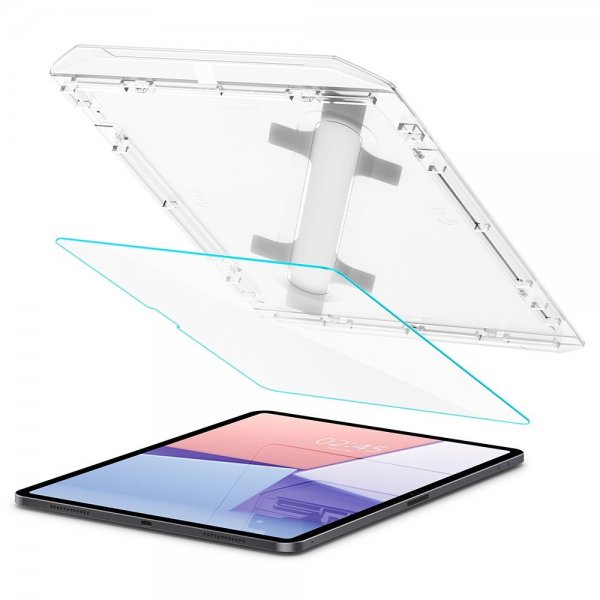 Spigen iPad Air 13 (M2/M3) Skjermbeskytter GLAS.tR EZ Fit