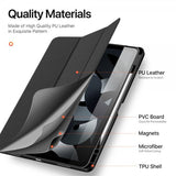 Dux Ducis iPad Air 13 (M2/M3) Etui Domo Series Svart