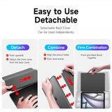 Dux Ducis iPad Air 13 (M2/M3) Etui Magi Series Grå