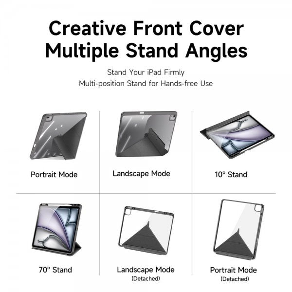 Dux Ducis iPad Air 13 (M2/M3) Etui Magi Series Grå