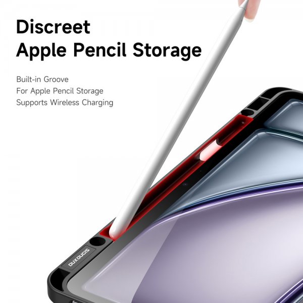 Dux Ducis iPad Air 13 (M2/M3) Etui Magi Series Svart