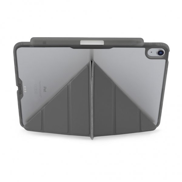 Pipetto iPad Air 13 (M2/M3) Etui Origami No3 Pencil Case Grå