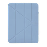Pipetto iPad Air 13 (M2/M3) Etui Origami No3 Pencil Case Lyseblå