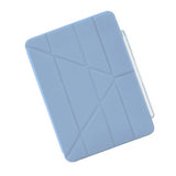 Pipetto iPad Air 13 (M2/M3) Etui Origami No3 Pencil Case Lyseblå