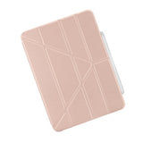 Pipetto iPad Air 13 (M2/M3) Etui Origami No3 Pencil Case Metallic Rosa