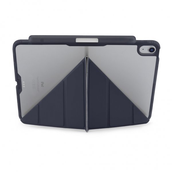 Pipetto iPad Air 13 (M2/M3) Etui Origami No3 Pencil Case Mørkeblå