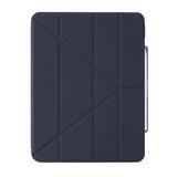 Pipetto iPad Air 13 (M2/M3) Etui Origami No3 Pencil Case Mørkeblå